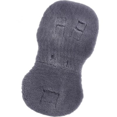 Sheepskin buggy liner grey - Ecowool
