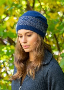 possum merino norwdarn beanie regatta - ecowool