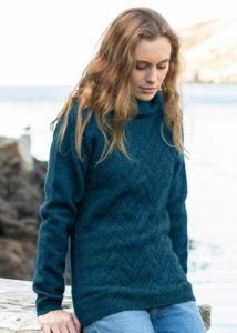 Possum Merino Basket Weave Sweater tui Ecowool