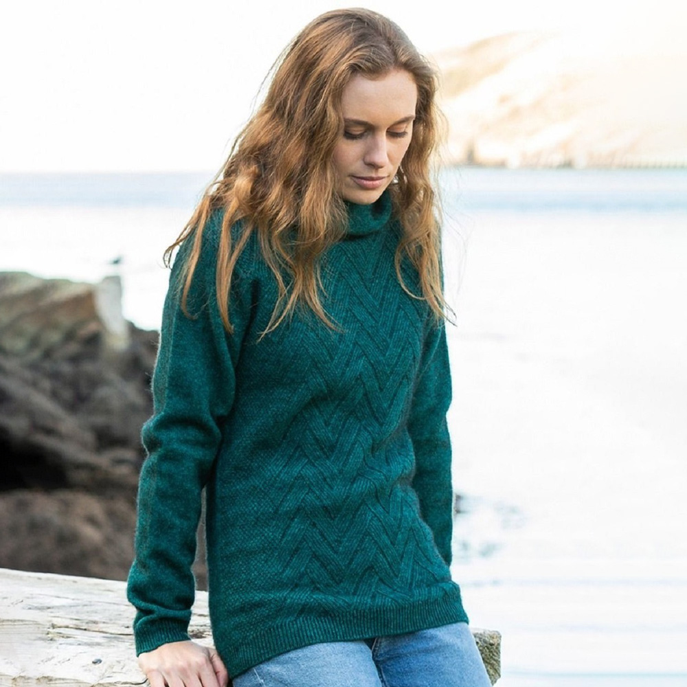 merino wool Knitted merino sweater womenswear woman sweater sustainable clothing