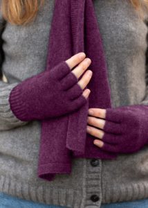 Possum Merino Fingerless Gloves - Ecowool