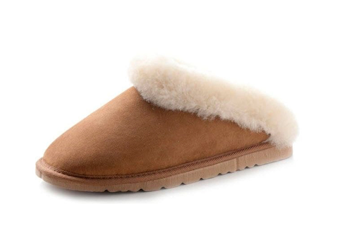 real sheep wool slippers