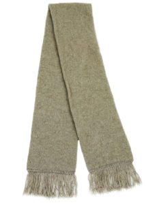 possum merino double thickness scarf - ecowool
