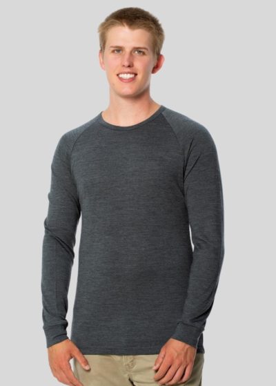 Mens Merino Thermal Long Sleeve - Ecowool