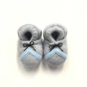Snuggly Baby Trainers Denim - Ecowool
