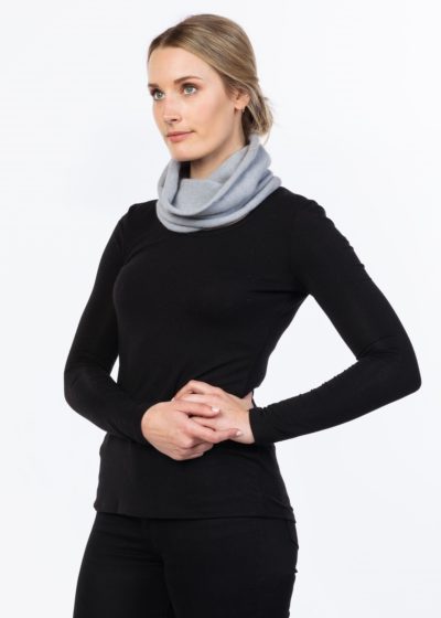 merino possum neckwarmer cloud - ecowool