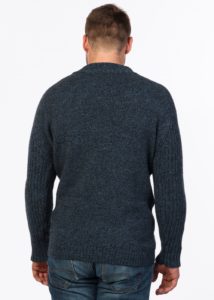 possum merino mount sweater blue jeans - ecowool