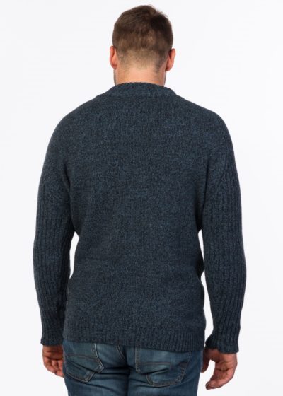 possum merino mount sweater blue jeans - ecowool