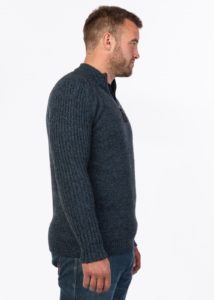 possum merino mount sweater blue jeans - ecowool