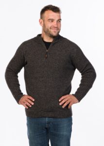 possum merino mount sweater teak - ecowool