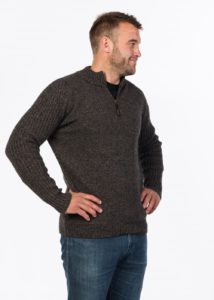 possum merino mount sweater teak - ecowool