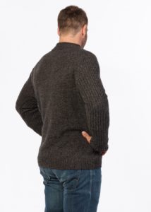 possum merino mount sweater teak - ecowool
