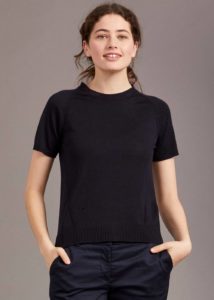 merino t shirt navy