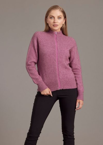 Possum Merino Yoke Cable Jacket - Ecowool