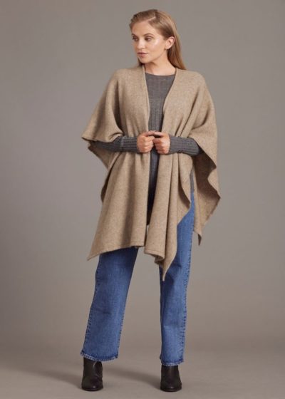 possum merino split front cape mocha3