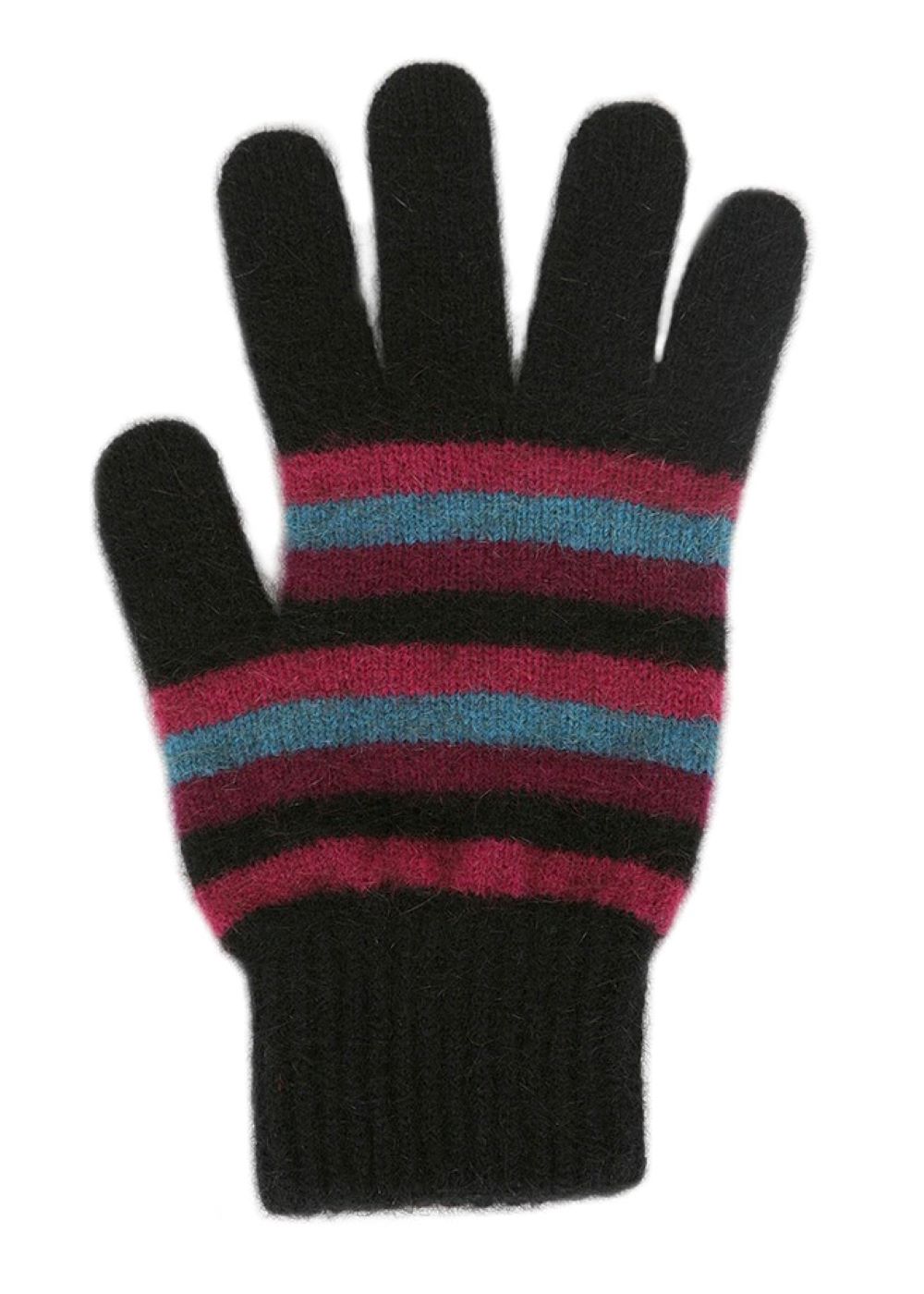 Possum Merino Striped Glove and Sock Set - Ecowool