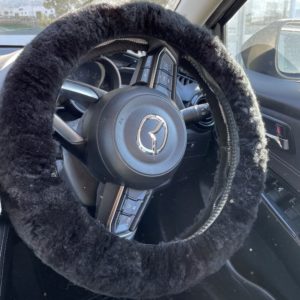 Sheepskin Steering Wheel Cover - Ecowool