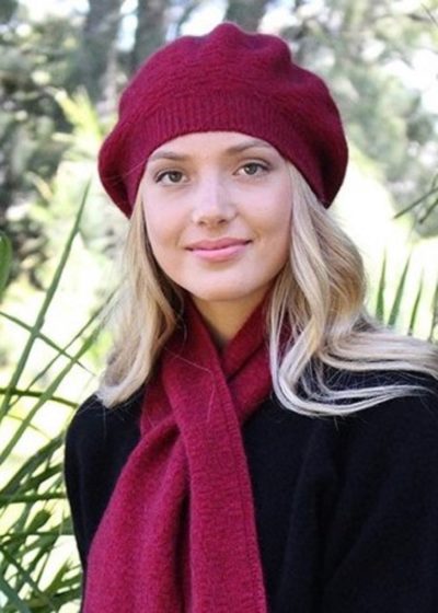 possum merino dash raspberry ecowool