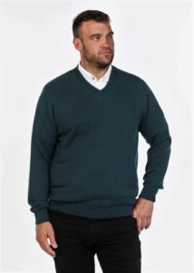 merino cotton vee sweater eclipse ecowool