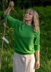 Merino Cotton Penny Jumper - Ecowool