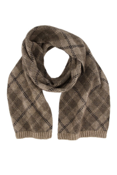 697 Tartan Scarf Ash