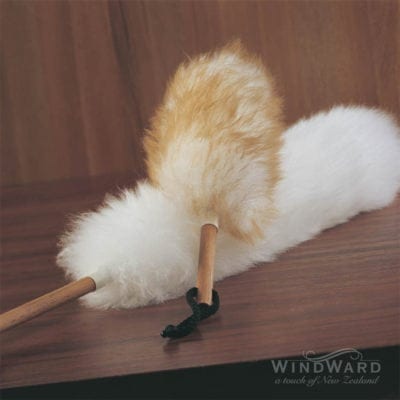 Sheepskin Wool Duster - Small (Brown tipped) and Large (White)