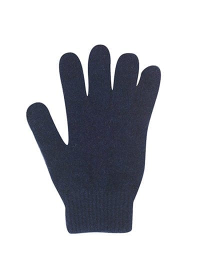 Ecowool merino Plain Gloves - Twilight