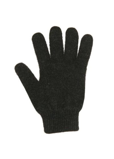 Ecowool merino Plain Glove - Charcoal
