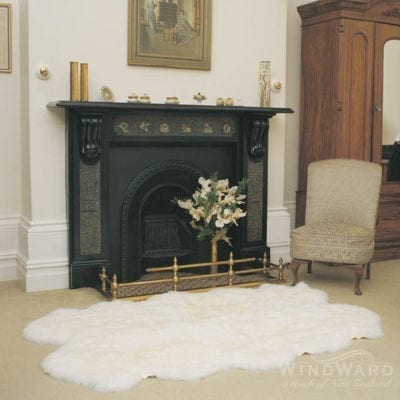 Windward Sheepskin Quad Rug